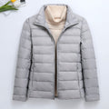 Lightweight Ultra-thin Stand-collar Hooded Slim-fit Jacket