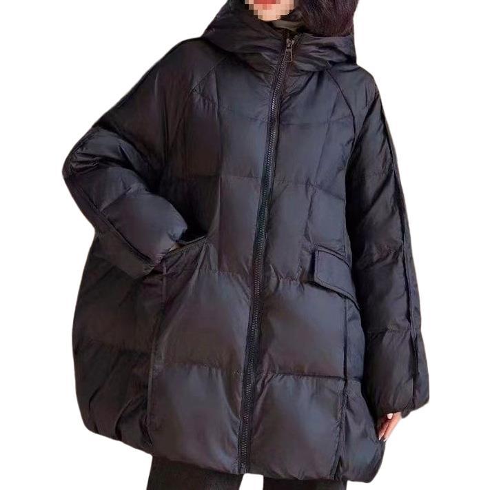 Plus-size Down Jacket In Anhui Red Casual Fashionable Extra-thick And Super Warm