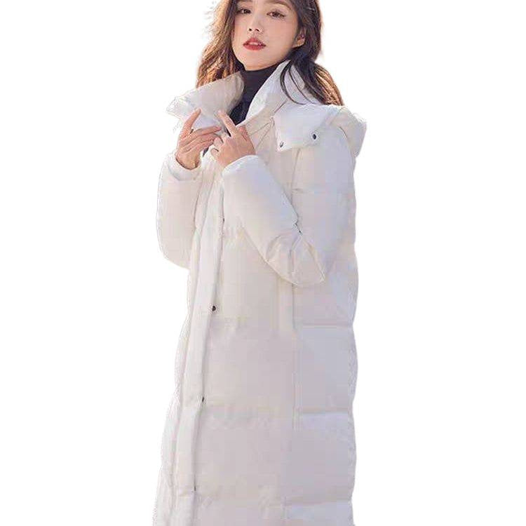 Off-season Down Jacket For Petite Women Long Style
