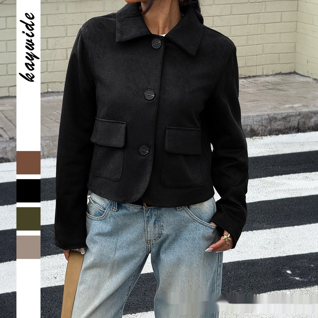 Simple Stylish Versatile Casual And Relaxed-fit Women's Jacket