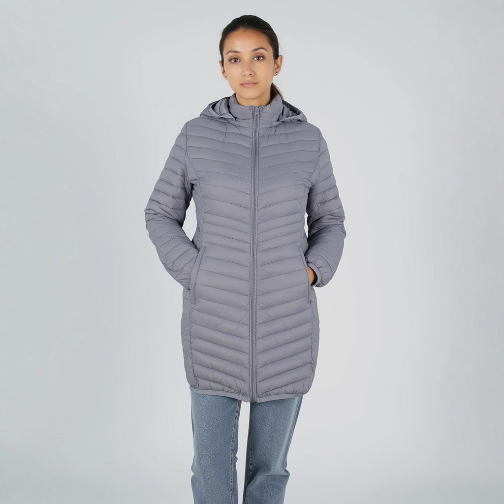 Women's Solid-Color Winter Cotton Padded Jacket