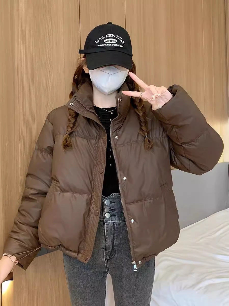 Men's Fashionable Padded Short Cotton Jacket