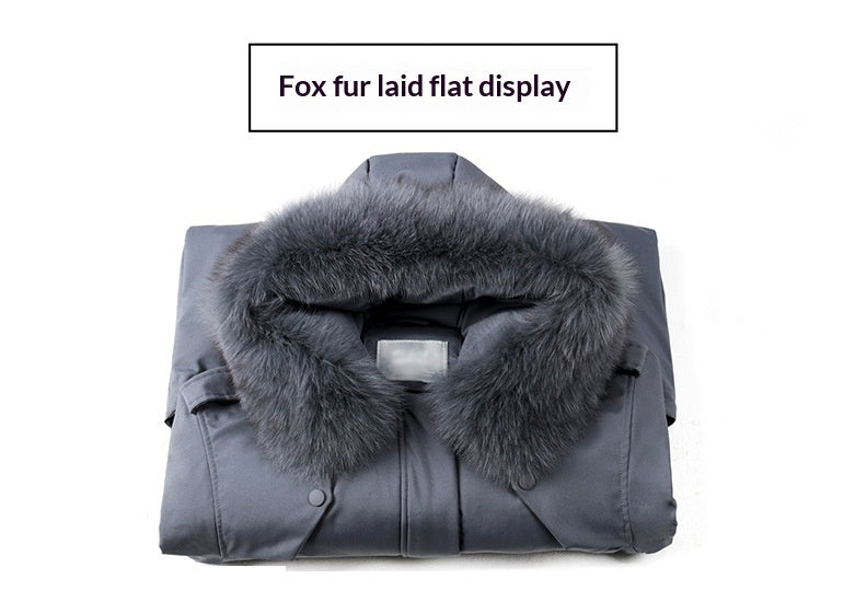 Parker Big Fur Collar Down Jacket Women